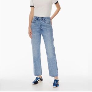 Denim Forum Joni High Rise Loose 29L - Raw Hem Read